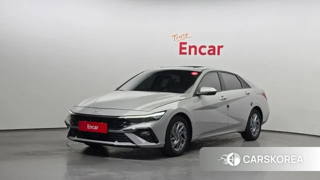Hyundai The New Avante (CN7) 2024 Серебряный из Кореи