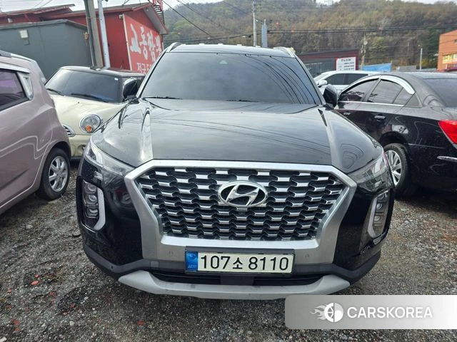 Hyundai Palisade 2021 Черный из Кореи