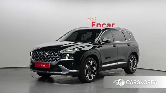 Hyundai The New Santa Fe 2021 Черный из Кореи