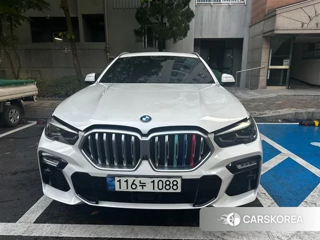 BMW X6 (G06) 2021 Белый из Кореи