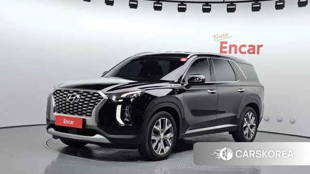Hyundai Palisade 2022 Черный из Кореи
