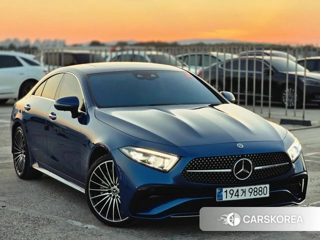 Mercedes-Benz CLS-Class C257 2022 Синий из Кореи
