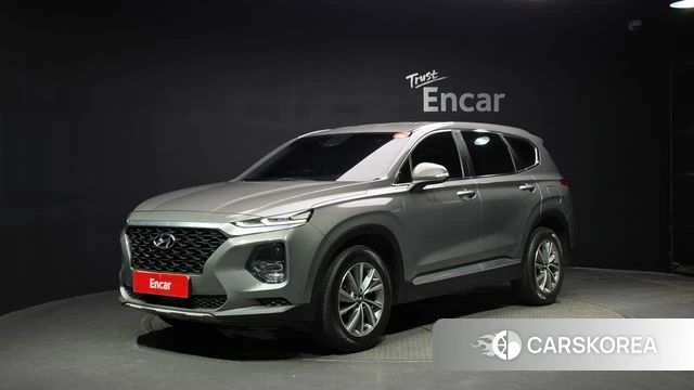 Hyundai Santa Fe TM 2019 Серый из Кореи