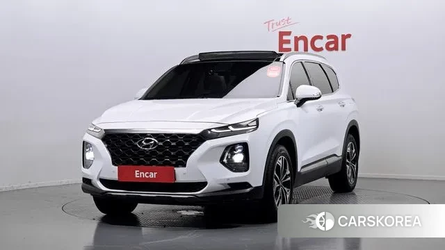 Hyundai Santa Fe TM 2018 Белый из Кореи