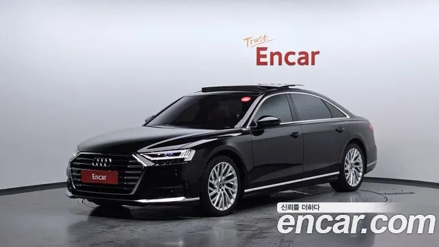 Audi A8 (D5) 2021 Черный из Кореи