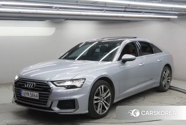 Audi A6 (C8) 2023 Серебряный из Кореи