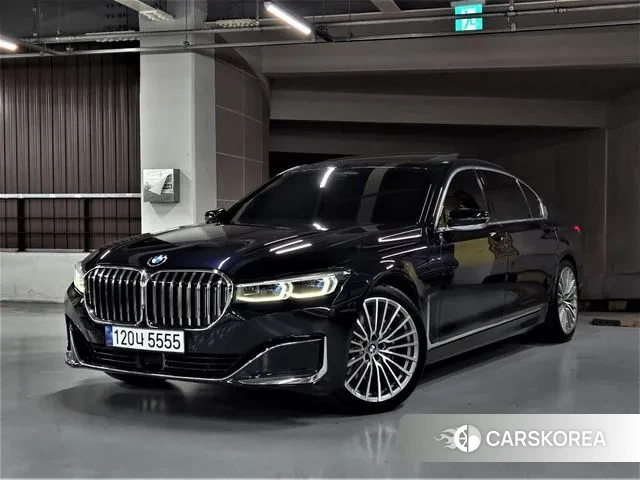 BMW 7 Series (G11) 2019 Синий из Кореи