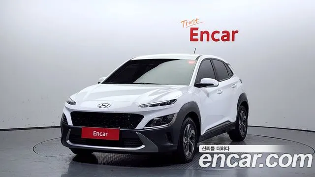 Hyundai The New Kona Hybrid 2021 Белый из Кореи