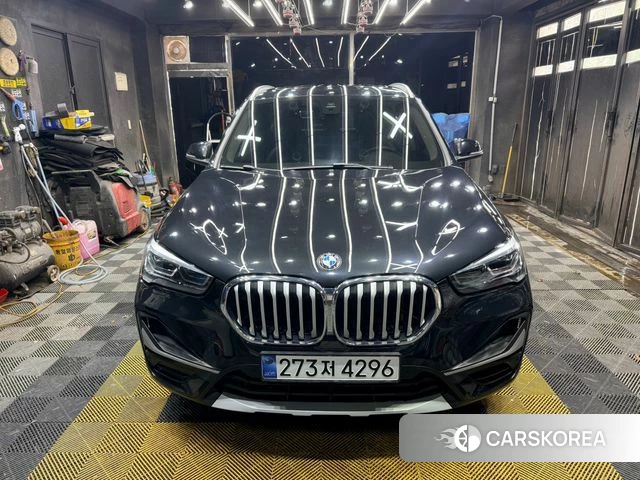 BMW X1 (F48) 2021 Черный из Кореи