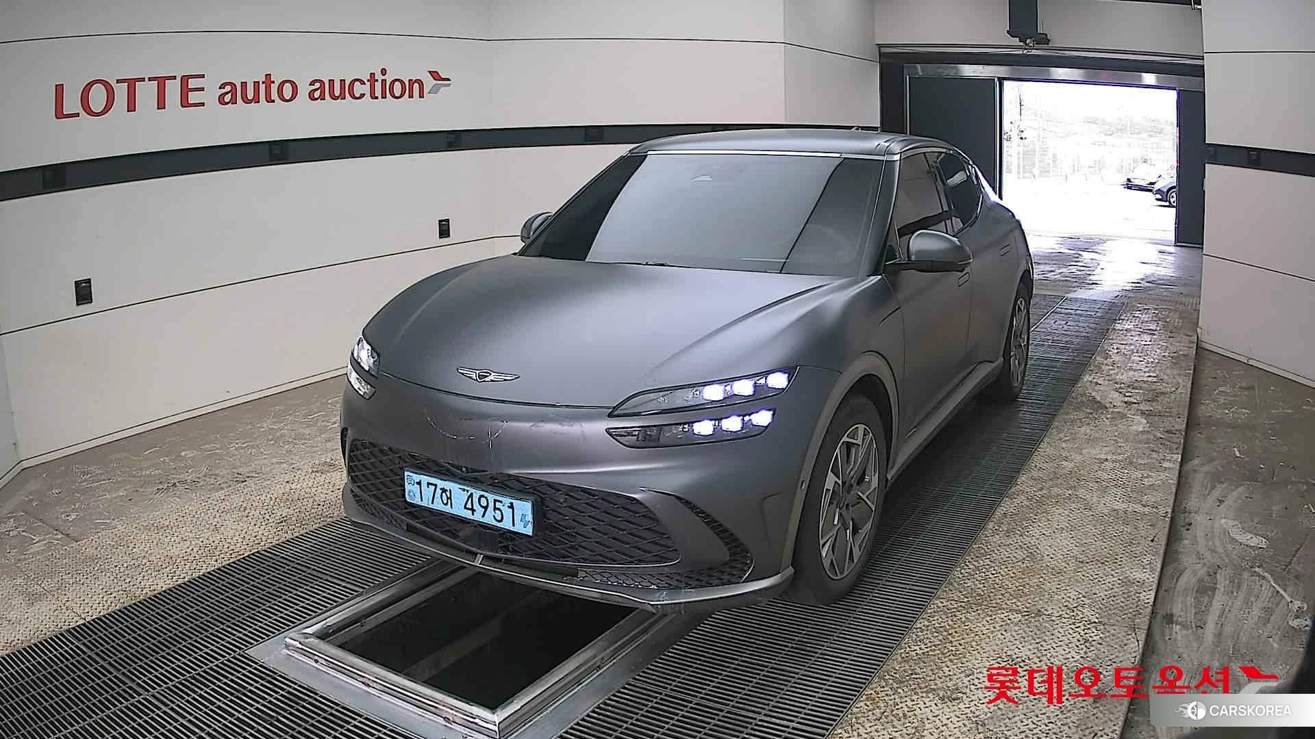 Hyundai GV60 2022 Melbourne Gray (Matte) из Кореи