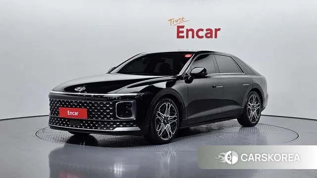 Hyundai Grandeur Hybrid (GN7) 2023 Черный из Кореи