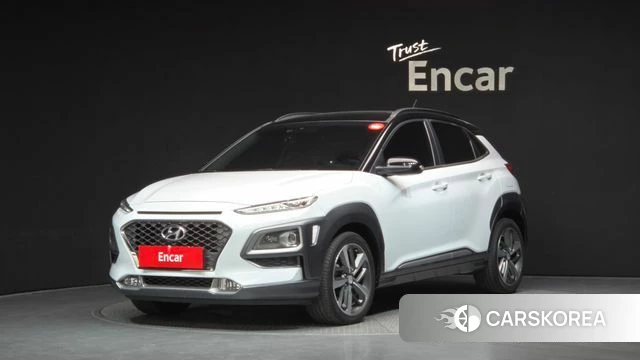 Hyundai Kona 2018 Белый из Кореи