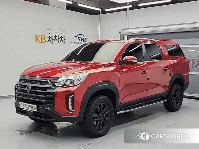 Ssangyong Rexton Sports 2019 Красный из Кореи