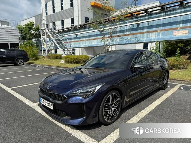 Kia Stinger Meister 2020 Синий из Кореи