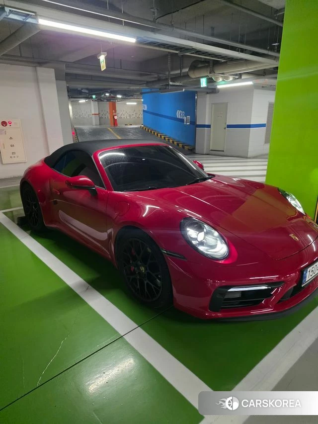 Porsche 911(992) 2023 Красный из Кореи