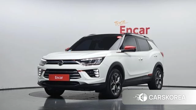 Ssangyong Beautiful Korando 2022 Белый из Кореи
