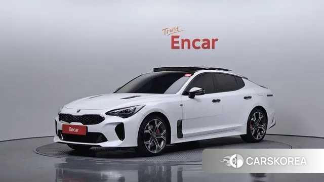 Kia Stinger 2018 Белый из Кореи