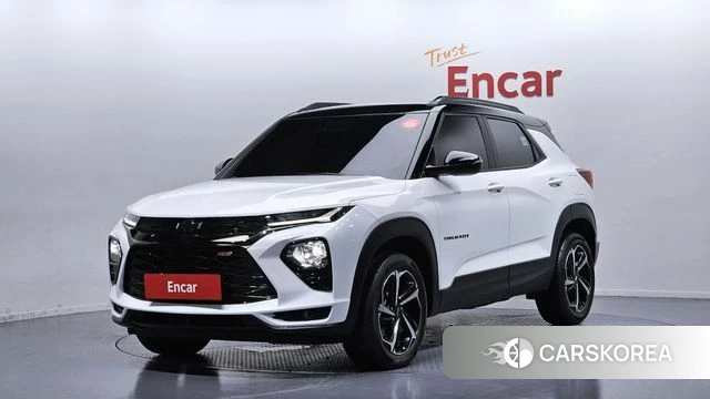 Chevrolet (GM Daewoo) Trailblazer 2022 Белый из Кореи