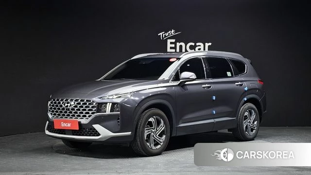 Hyundai The New Santa Fe 2020 Серый из Кореи