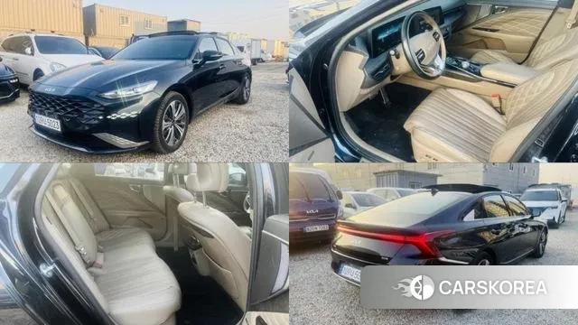 Kia K8 Hybrid 2021 Синий из Кореи