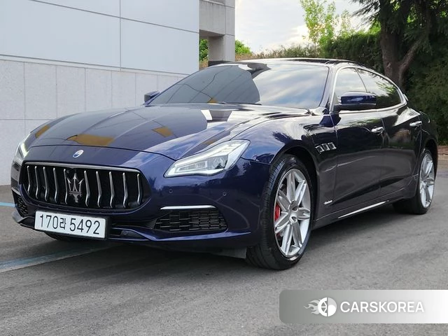 Maserati Quattroporte 2018 Синий из Кореи
