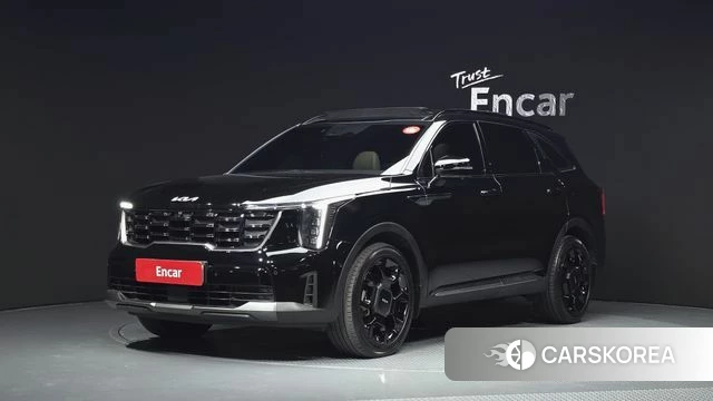 Kia The New Sorento 4th Generation 2023 Черный из Кореи