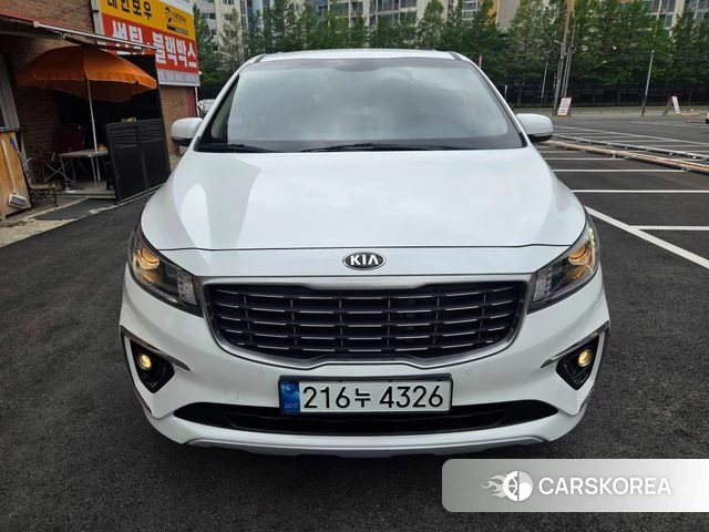 Kia The New Carnival 2019 Белый из Кореи