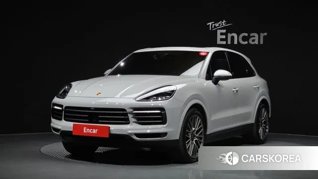 Porsche Cayenne (PO536) 2022 Серебристо-серый из Кореи