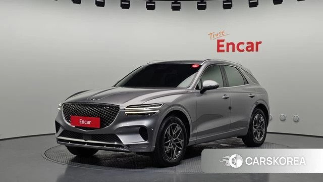 Genesis GV70 2021 Серебристо-серый из Кореи