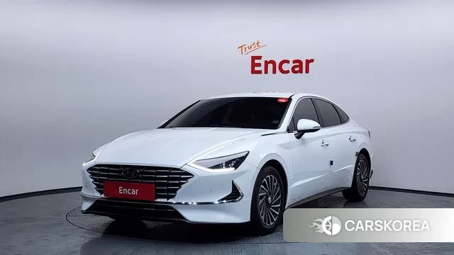 Hyundai Sonata Hybrid (DN8) 2021 Белый из Кореи