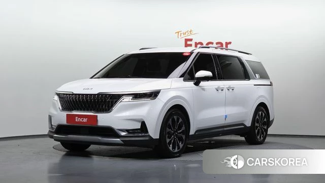 Kia Carnival 4th generation 2021 Белый из Кореи