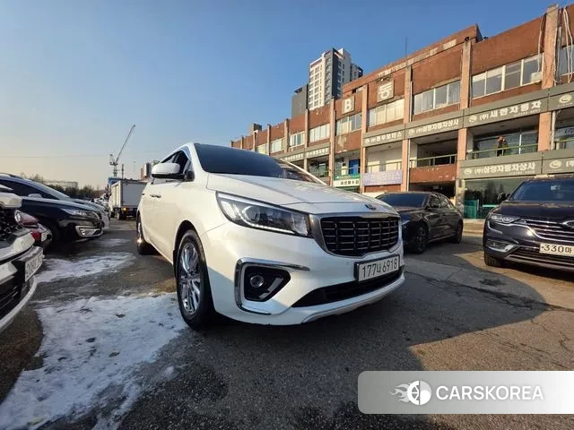 Kia The New Carnival 2020 Белый из Кореи