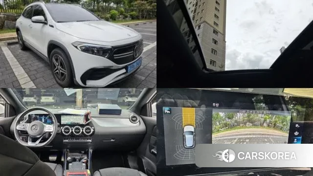 Mercedes-Benz EQA H243 2021 Белый из Кореи