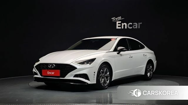 Hyundai Sonata (DN8) 2021 Белый из Кореи