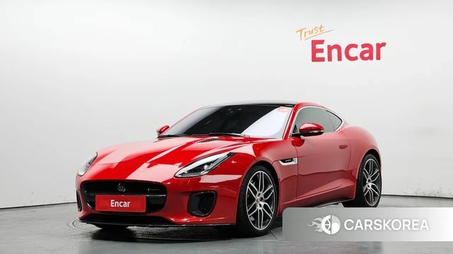 Jaguar F-TYPE 2019 Красный из Кореи