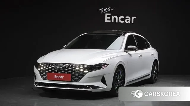Hyundai The New Grandeur IG 2021 Белый из Кореи