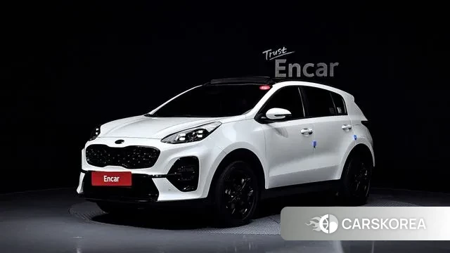 Kia Sportage The Bold 2021 Белый из Кореи