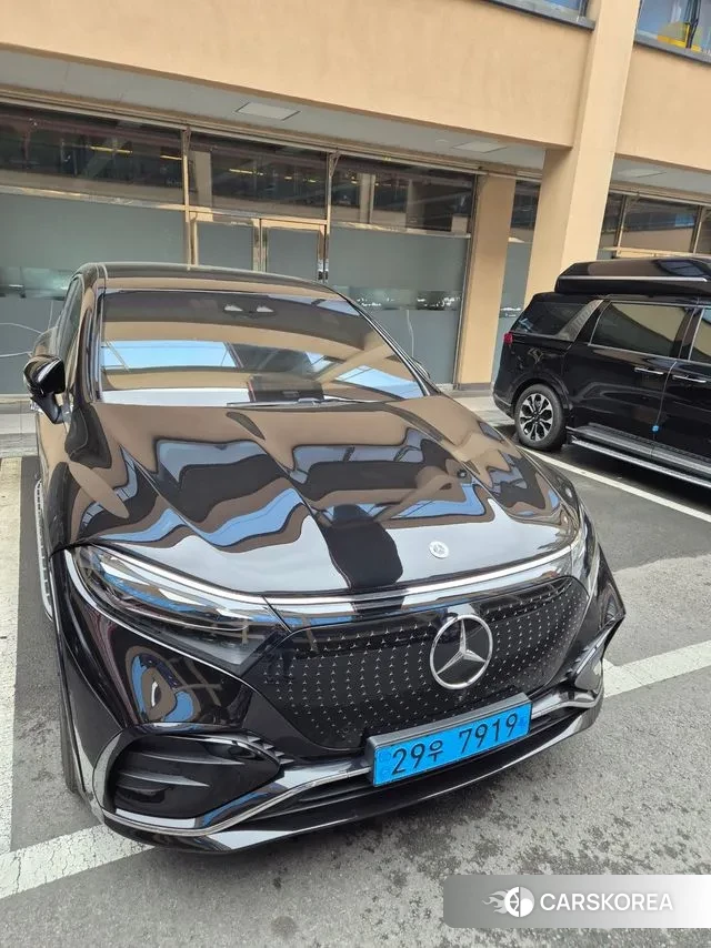 Mercedes-Benz EQS SUV X296 2025 Черный из Кореи