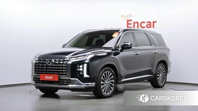 Hyundai The New Palisade 2022 Темно-зеленый из Кореи