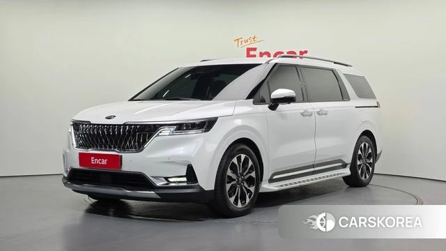 Kia Carnival 4th generation 2021 Белый из Кореи