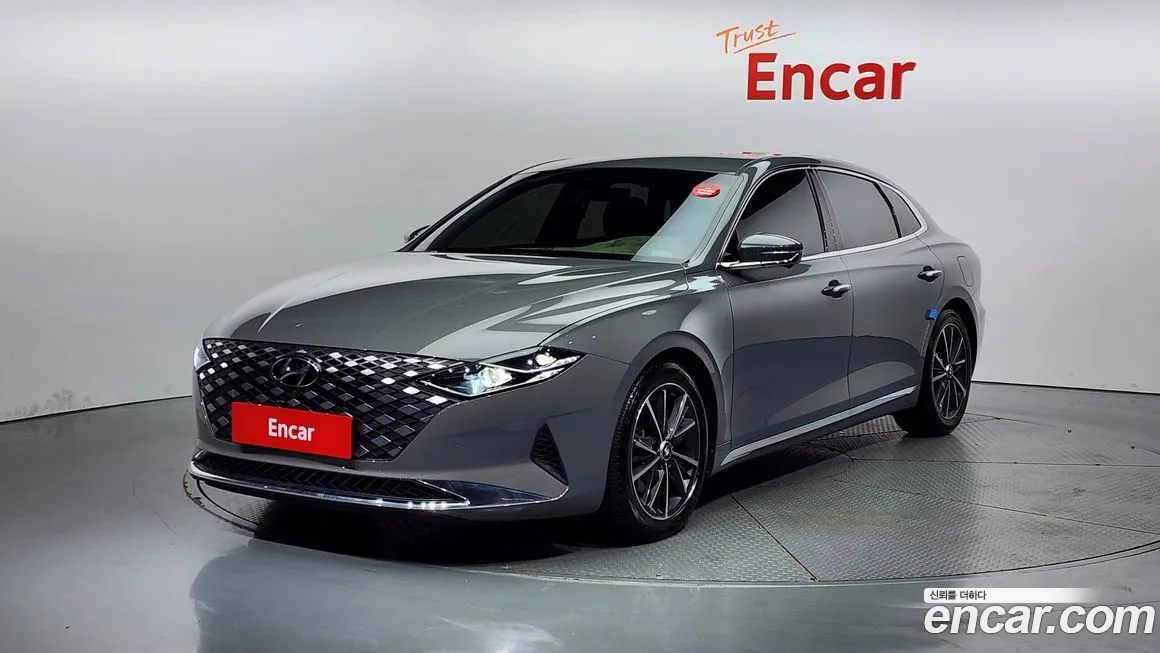 Hyundai The New Grandeur IG 2020 Серебристо-серый из Кореи