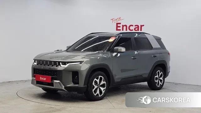 Ssangyong Torres 2024 Зеленый из Кореи