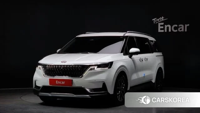 Kia Carnival 4th generation 2021 Белый из Кореи