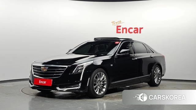 Cadillac CT6 2018 Черный из Кореи