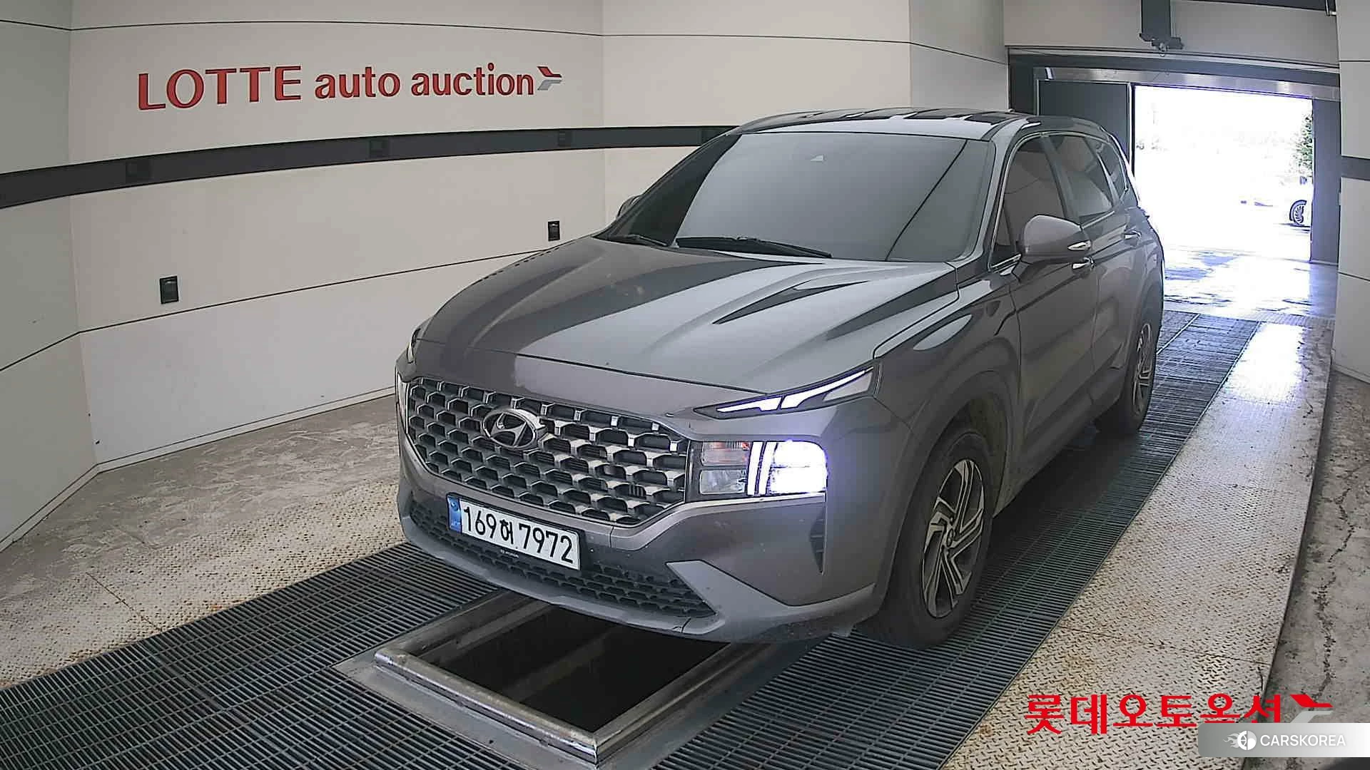 Hyundai Santa Fe 2022 Magnetic Grey Metallic из Кореи