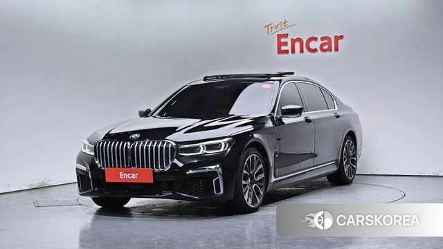 BMW 7 Series (G11) 2021 Черный из Кореи