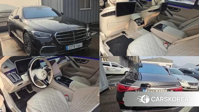 Mercedes-Benz S-Class W223 2023 Черный из Кореи