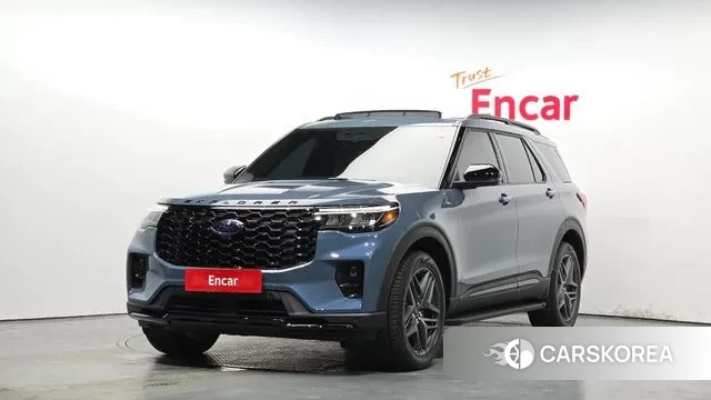 Ford Explorer 6th Generation 2025 Синий из Кореи