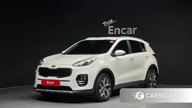 Kia Sportage 4th Generation 2018 Белый из Кореи