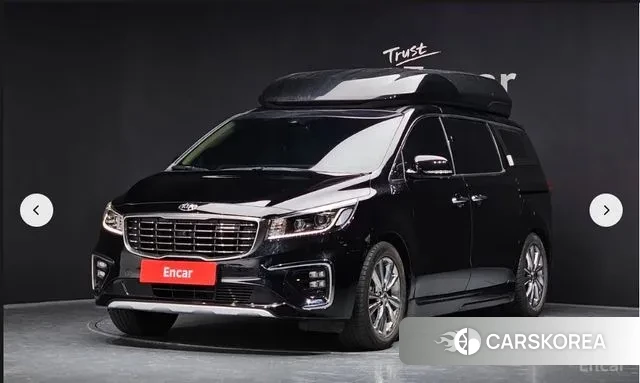 Kia The New Carnival 2019 Черный из Кореи
